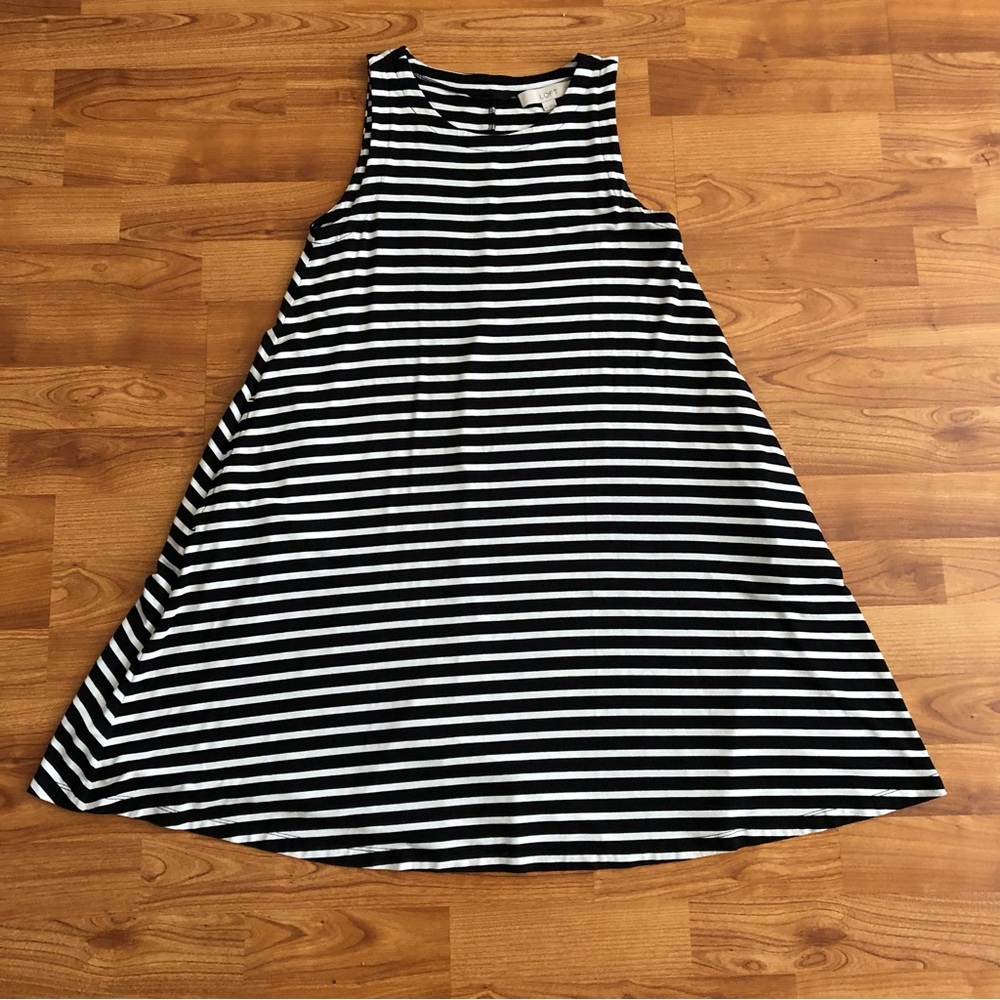 Stripe swing dress